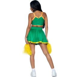 Alternative view of LEG AVENUE - COSTUME CHEERLEADER VERDE M/L