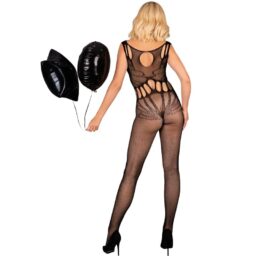 Alternative view of LIVCO CORSETTI FASHION - AMAHIL BODYSTOCKING CROTCHLESS NERO TAGLIA UNICA