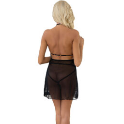 Alternative view of LIVCO CORSETTI FASHION - MALVIAMI LC 90625 CAMICIA + PANTY NERO