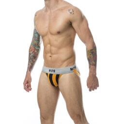 MOB - CLASSIC JOCK STRIPE ARANCIONE TAGLIA S