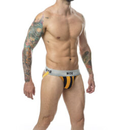Alternative view of MOB - CLASSIC JOCK STRIPE ARANCIONE TAGLIA S