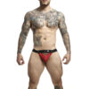 MOB - DNGEON JOCKSTRAP ATHLETE ROSSO TAGLIA UNICA