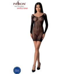Alternative view of PASSION - BS101 BODYSTOCKING NERO TAGLIA UNICA