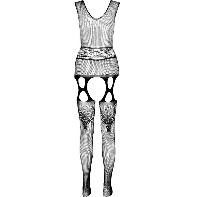 PASSION - COLLEZIONE ECO BODYSTOCKING ECO BS014 ROSSO - immagine 3