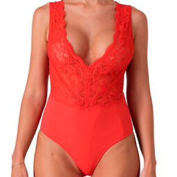 Alternative view of PASSION - EVALIE BODY ROSSO L/XL